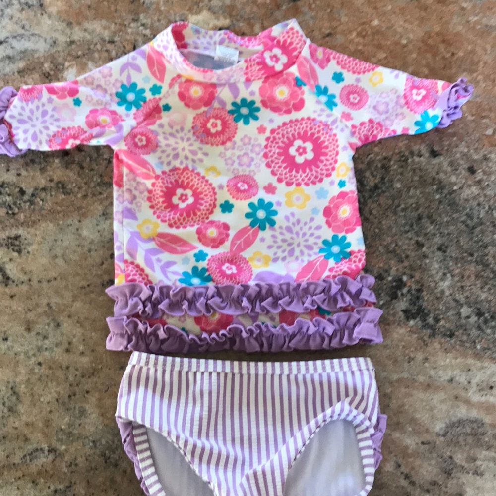 Baby girl swimsuit two piece